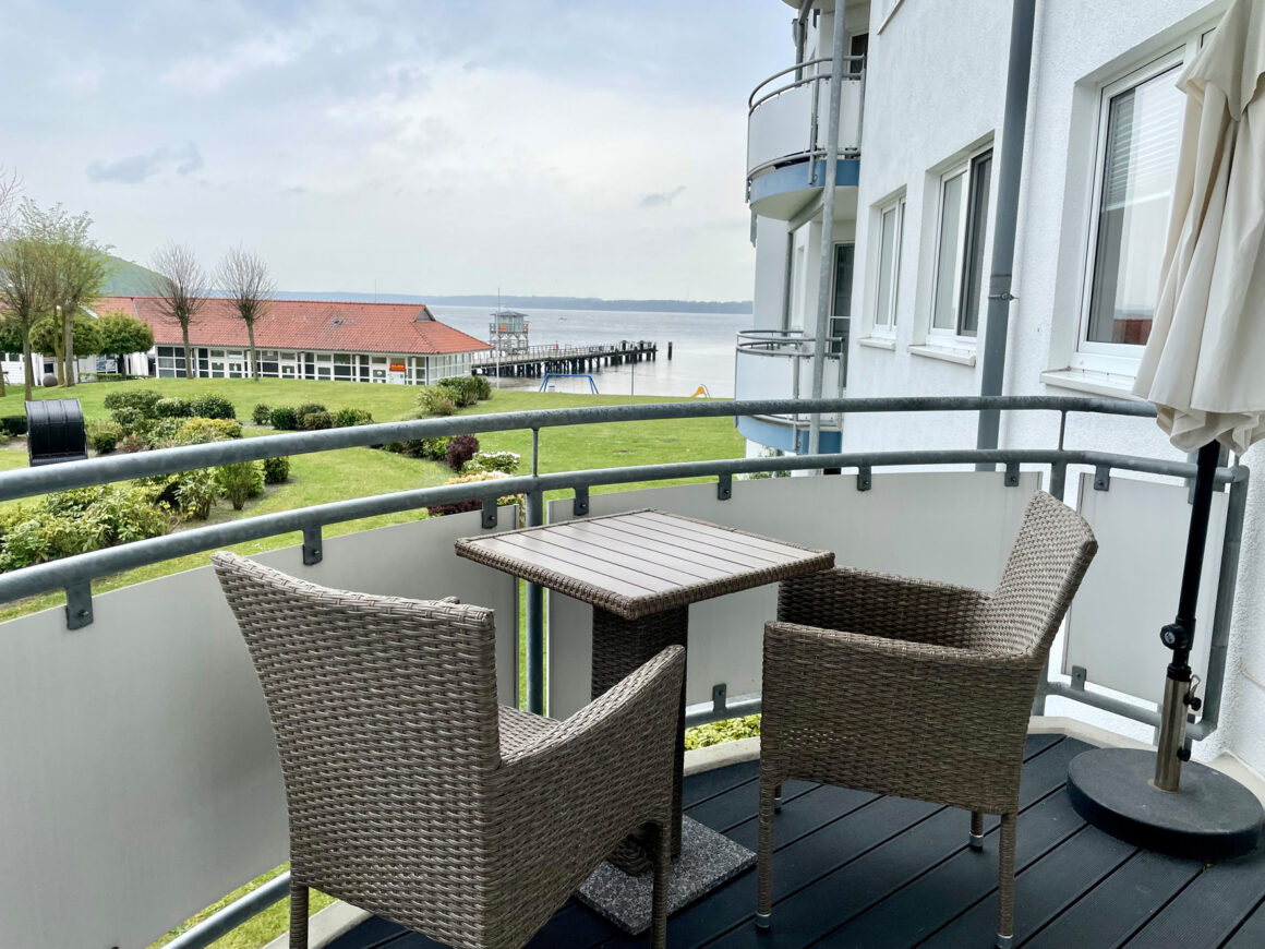 Fördeblick appartements med balkon