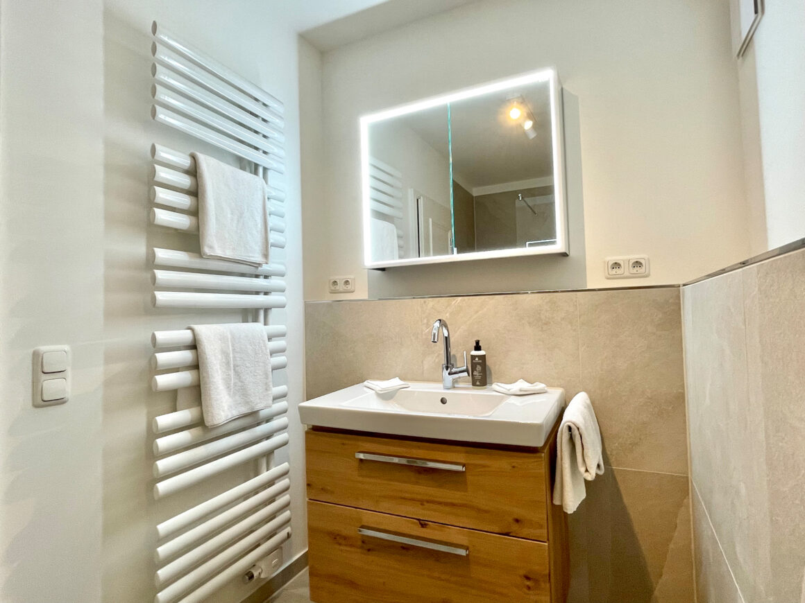 Fördeblick appartements med balkon